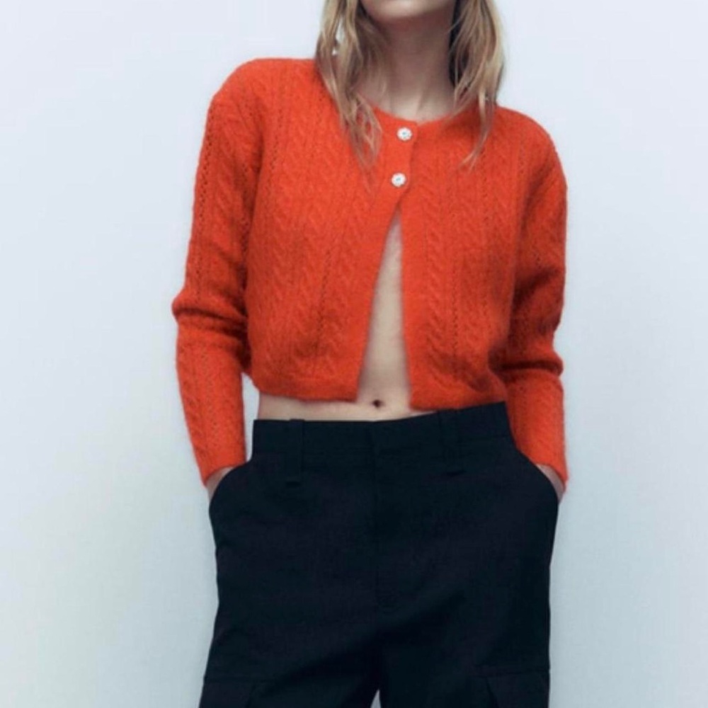 Zara Cropped cardigan